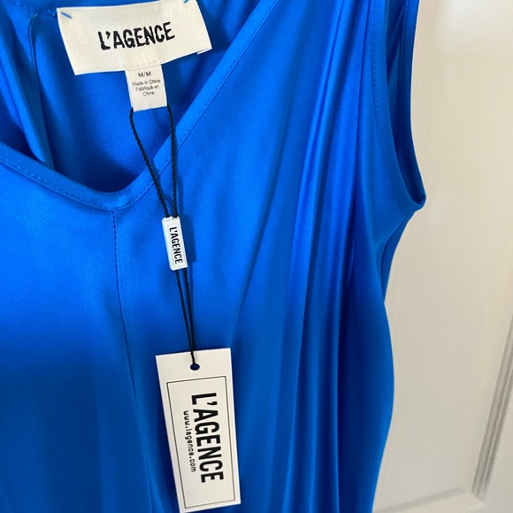 NWT: L’AGENCE Lorraine Trapeze Dress Size: M - Picture 5 of 6